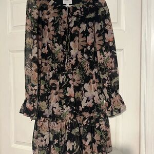 Floral Long Sleeve Dress